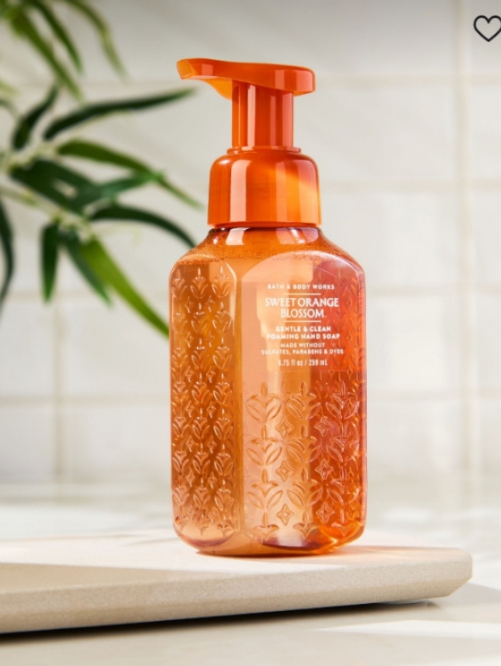 Bath & Body Works Sweet Orange Blossom Foaming Hand Soap - Orange
